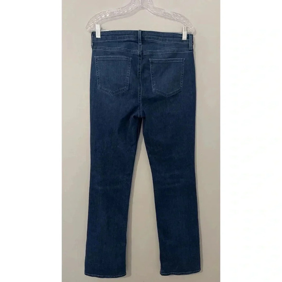 NYDJ Womens Barbara Bootcut Jeans Women’s Size 8 Blue Stretch Lift Tuck - Picture 4 of 13